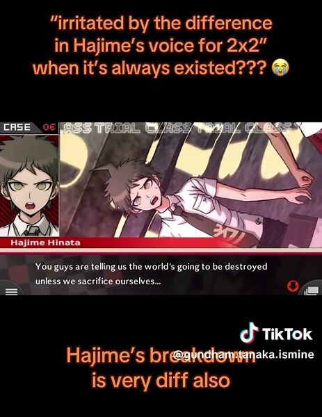 Understanding Hajime Hinata's Voice Changes in Danganronpa