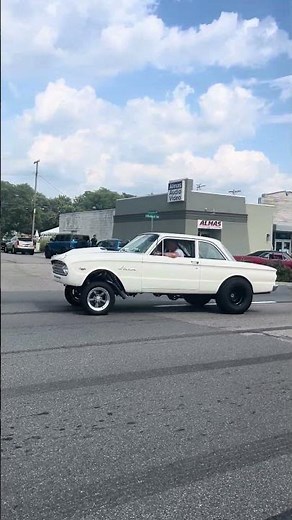 1960s Ford Falcon Gasser #dragracing #hotrod #streetracing Woodward #carshow #carshorts #automobile
