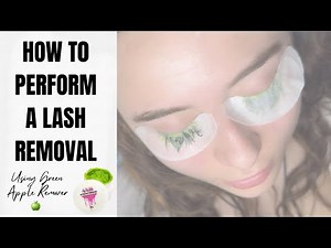 How To Perform A Lash Removal