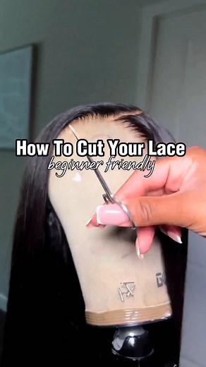 3.3K views · 68 reactions | How to cut the wig lace beginner friendly癩癩 Stay tuned for more DM for wig link or click: https://bit.ly/3OGBfc1 ------------------------------ Wig experts and hair factory owners懶 #wigtutorial #lacecuttutorial #wiglacecut #humanhairwigs #weaves #sewins #silkpress #closuresewin #lacefrontal #lacewigs #wigs #blackgirlmagic #lacefrontwigs #lacefrontalsewin #naturalsewin #lacefrontalwigs | Wig Tutorials | Facebook