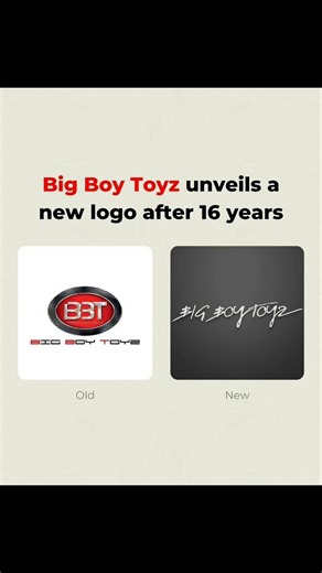 Big Boy Toyz unveils a new logo after 16 years #shorts #fypシ゚viral #technorkc