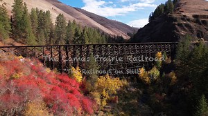 24 reactions | Learn more about the Camas Prairie Railroad, the "railroad on stilts", in Idaho Experience's latest episode. "Tracks of Time: The History of Idaho's Railroads" airing March 3 and 13 during Festival. | Idaho Experience | Facebook