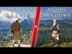 Crimson Desert vs Assassin's Creed Shadows - Direct Comparison! Attention to Detail & Graphics! PC