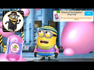 Minion rush Bratt's Workout minion Bubble Gum Invantion Gru's Lab gameplay android