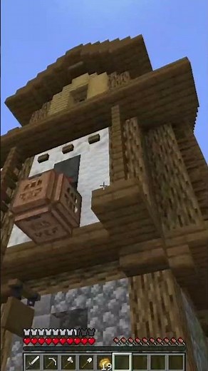 Best secret house mod in Minecraft! The entrance is a suitcase! 🧳