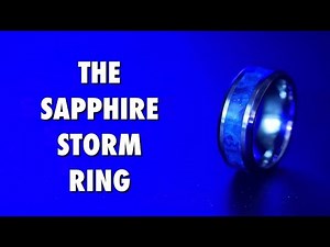 How To Make a Tungsten and Sapphire Ring - Detailed Tutorial