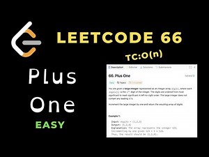 Plus One | Leetcode 66 | Easy | C++