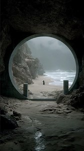 Storm Uncovers Mysterious Circular Room Under Beach