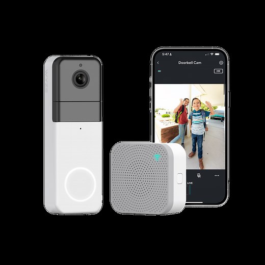 Wyze Video Doorbell Pro | Wireless or wired, 1080p