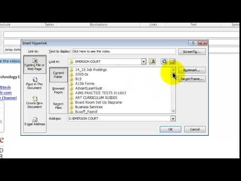 email link to file on shared drive