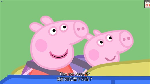 113-e23小猪佩奇 the new car