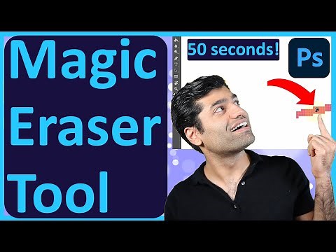 Magic Eraser tool Photoshop