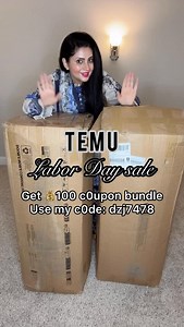 478K views · 700 reactions | How absolutely beautiful and comfy is my new sofa? best part is that I didn’t even need to assemble it. Download TEMU app and enjoy 100 c0upon bundle with code dzj7478. App new users only with qualifying orders! T&C applies.  in bio #temu #temufinds #temuhaul #viral #fyp #unboxing #laborday #sofa #homereset #livingroomfurniture #greatfinds | Sham.glam1 | Facebook