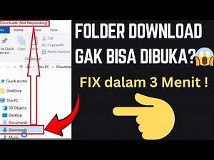 Can't open the download folder? 😱 Fix in 3 minutes!