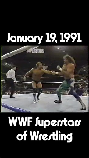 Jake Roberts Triumphs Over Bob Bradley on WWF Superstars