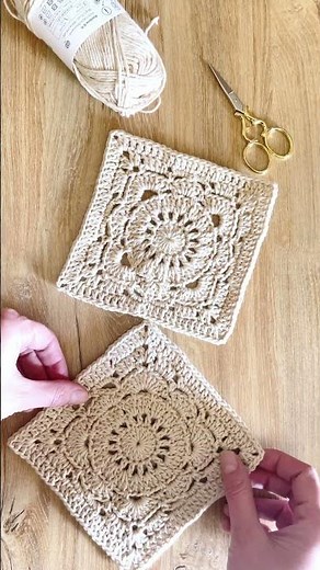 Carré Granny Crochet ✨