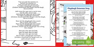 Modelling Dough Snowman Song