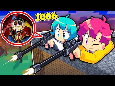 Hiha Destroys PROTOTYPE 1006 MONSTER in Minecraft 😱😍
