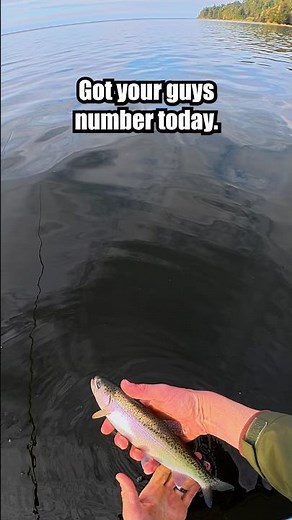 Nice Younger Steelhead from Big Lagoon - Trolling Flies from the Boat