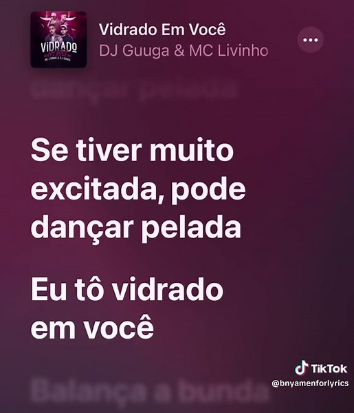 ‏Vidrado em você 🥶 #fyp #lyrics #fy