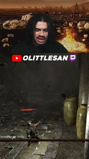 PRIMEIRA VEZ JOGANDO DARKSOULS KKKKKK #darksouls #soulslike #shorts