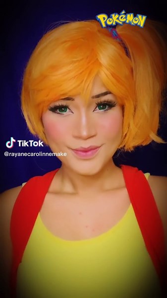 Misty Cosplay Makeup Tutorial for Pokémon Fans