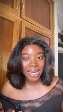 Easy layered bob styling in 5mins 👀 #youtubeshorts#beautiful#subscribe#wigs