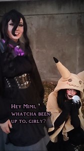 Don't mind Mimikyu, she just has hobbies and (dangerous) items 😌😇 👻 👻 👻 Hex maniac: @charleemanderz ! Mimikyu: me! 👻 Cosplay borrowed from @charleemanderz My contacts were gifted by @moco_queen ! (Use "Hyacinth" for 10% off!) 👻 👻 👻 #hexmaniac #pokemon #pokemonlegends #pokemonlegendsza #hexgirl #hexnaniactrainer #hexmaniaccosplay #mimikyucosplay #mimikyu #pokemonmimikyu #pokemongo #Pokémoncosplay #pokemongame #pokemonanime #halloweencosplay #halloween #spookyseason #halloweencostume | Hy