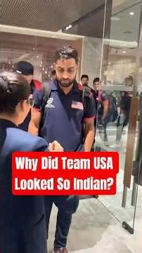 Why Did Team USA Looked So Indian?