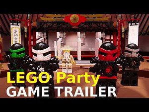 LEGO Party — trailer, 60 minigames and 4‑player chaos