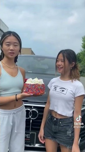 Emily gets caked! 😂 | Ha sisters🤍