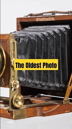 The Oldest Photo: A Visual Revolution #history #facts