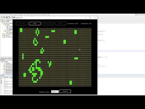 Juego de la vida en Java / Game of Life in Java