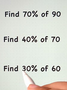 18K views · 125 reactions | Percent Hacks! | Math Tricks Tutorial | Facebook