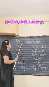 2M views · 10K reactions | Words with silent p #reading #education | Teacher Anne | Facebook