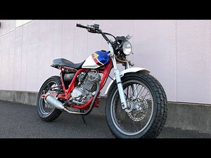 【HONDA】FTR223 MC34トラッカー カスタム 人気のトリコロールカラー スーパートラップマフラー
