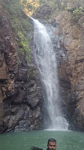 waterfall, the brute foce of nature