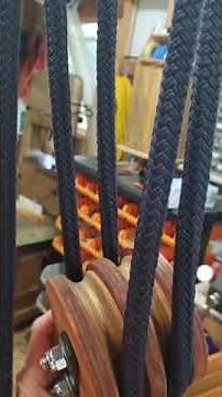 Diy block and tackle