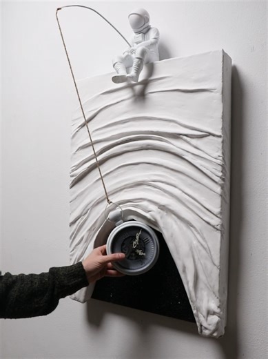 Time is a tangible dimension ⏱️ Whaf do you think? #art | art