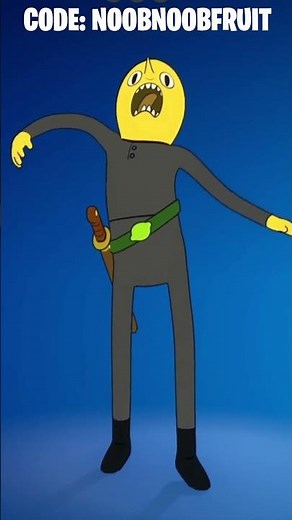 UNACCEPTABLE! Emote Showcase ft. Lemongrab | Fortnite x Adventure Time #shorts