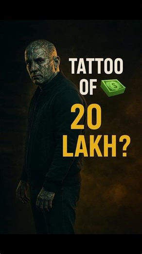 The Man 💸 Who Became a Tattoo ? 😱
