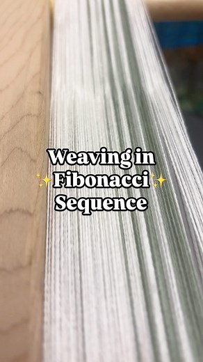 2.2K views · 6.1K reactions | I’m weaving a small batch of Fibonacci...