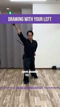 Why Samurai Trained Left Hand Drawing #katana #onlinelessons