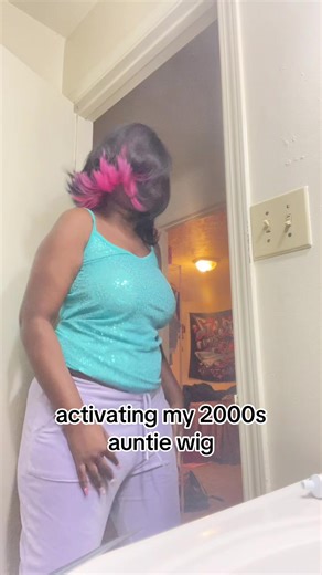 Activating My 2000s Auntie Wig: A Fun Transformation