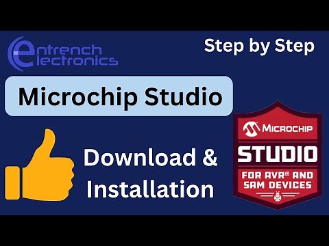 Download & Installation of Microchip Studio | Step by Step | Complete Process| #installation