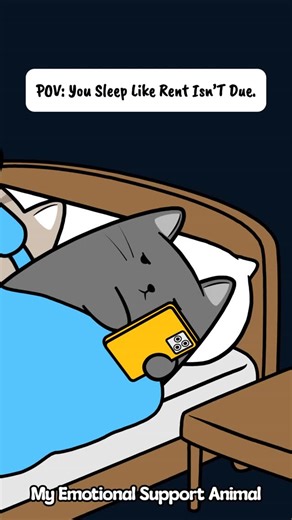 My Emotional Support Animal on Instagram: "Alarm worked. I didn’t. Credits: @kennysgifs #alarm #morning #wakeup #mesa #alarmclock"