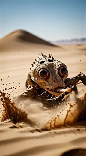 Mysterious Desert Creature 🐉 | AI Generated Alien Lifeform | Unreal 8K Realism
