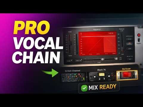 This Vocal Chain Works Every Time | How To Mix Vocals | T-Racks