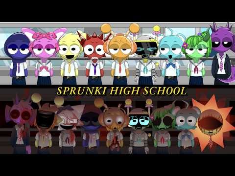 Incredibox - Sprunki (High School) Phase 1, 2 & 3 - Gameplay Showcase