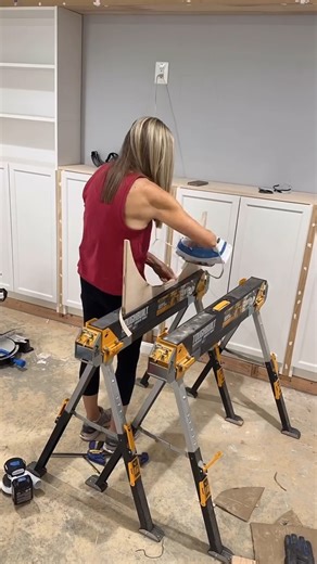 Renovating this entire basement for only $3,000 is gonna be tricky and it’s a huge reason why we’re using these cheap IKEA bookcases and turning them into something ✨magnificent✨ I’ve never done anything like this before, but like most of my DIY projects, I just kinda wing it. It’s never failed me before and it didn’t fail me today 😜 Now we just have to get this thing painted, which is low key gonna be the most difficult part because IKEA furniture is super slick and not a paint-ready surface….